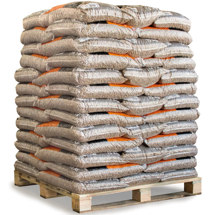 Granulés HEIZFUXX gris EN+ A2 – Palette 65 sacs x 15kg