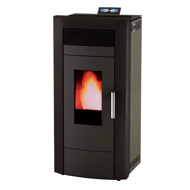 Poêle à granulés hydro Baracuda Commo Plus + Kit de raccordement sortie arrière - 21 Kw