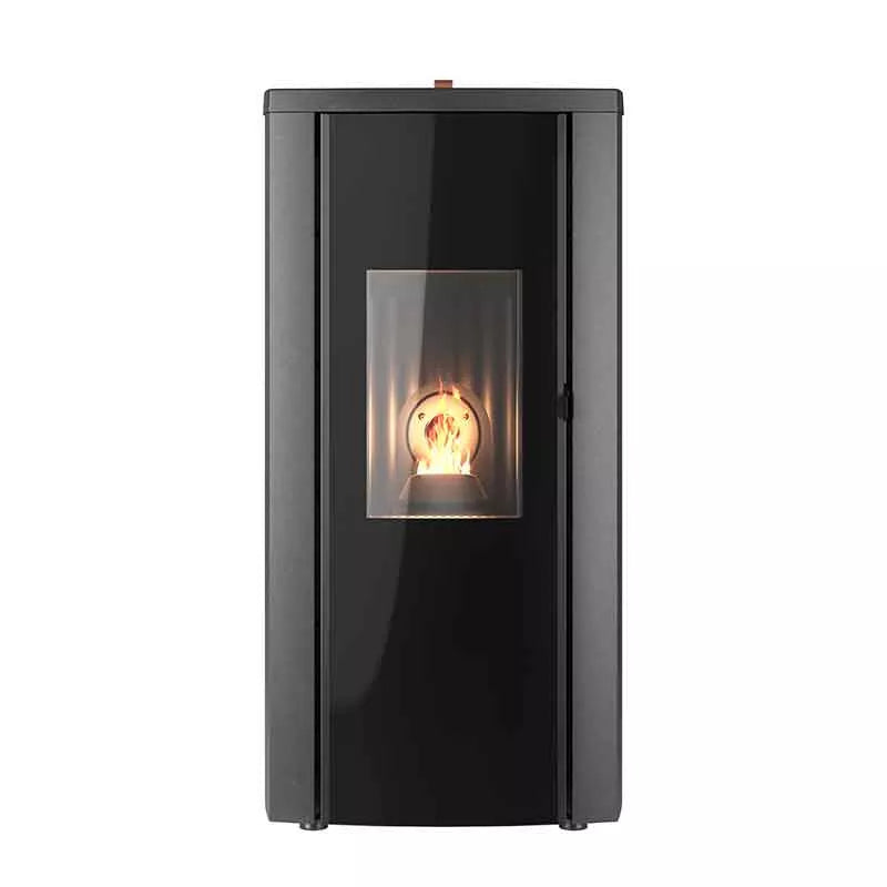 Poêle à granulés étanche (sortie dessus concentrique) Cristallo Silenzio Up - 9,2 Kw